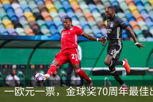 一欧元一票，金球奖70周年最佳出炉！08年的C罗登顶！梅西第二！